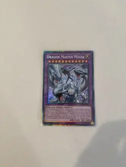Yugioh Dragon Master Magia RA04-EN055 Collector's Rare 1st Ed NM - Image 1