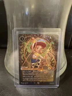 Lorcana Jessie Lively Cowgirl Wilds Unknown 223/204 Enchanted Holo - Image 1