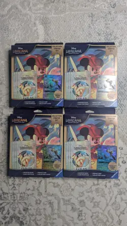 NEW Disney Lorcana TCG Fabled Collection Starter Set - LOT of 4 FACTORY SEALED! - Image 1