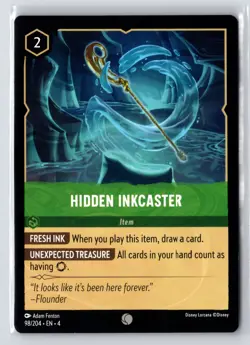 Hidden Inkcaster #98/204 Ursula's Return Disney Lorcana - Image 1