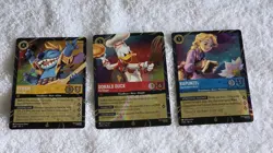Disney Lorcana Stitch Rapunzel Donald Duck EPCOT Promo Cards Very Hot Selling - Image 1