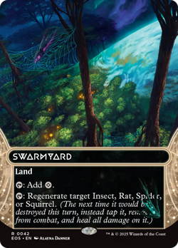 Swarmyard (REGULAR) x1 - MTG Edge of Eternities: Stellar Sights EOS #42 - Image 1