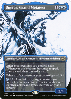 Unctus, Grand Metatect (REGULAR) x1 - MTG Phyrexia: All Will Be One ONE #303 - Image 1