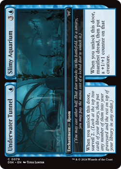 Underwater Tunnel // Slimy Aquarium (REGULAR) x1 - MTG DSK #79 - Image 1