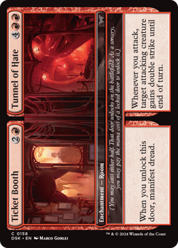 Ticket Booth // Tunnel of Hate (REGULAR) x1 - MTG DSK #158 - Image 1