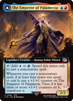 The Emperor of Palamecia // The Lord Master of Hell (REGULAR) x1 - MTG FIN #484 - Image 1