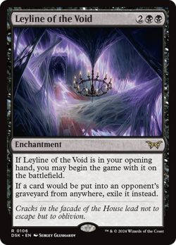 Leyline of the Void (REGULAR) x1 - MTG Duskmourn: House of Horror DSK #106 - Image 1