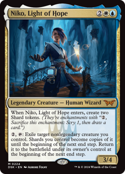 Niko, Light of Hope (REGULAR) x1 - MTG Duskmourn: House of Horror DSK #224 - Image 1