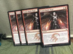 Temur Battle Rage x4 Fate Reforged MTG Playset Magic the Gathering - Image 1