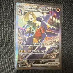 Pokemon TCG Cynthia's Garchomp ex SV10 232/182 Secret Rare Full Art Holo EN - Image 3