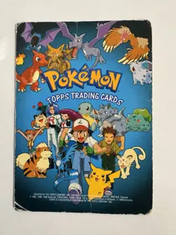 Pokemon Topps Trading Cards Checklist 1999 Series 1 🔥Blue Label First Edition ⭐ - Image 1