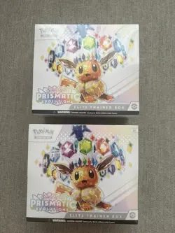 Prismatic Evolutions ETB Elite Trainer Box Pokemon TCG Sealed Lot Of 2 - Image 1