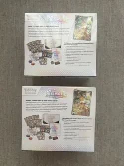 Prismatic Evolutions ETB Elite Trainer Box Pokemon TCG Sealed Lot Of 2 - Image 2