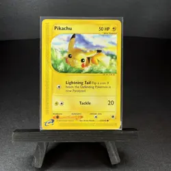 Pikachu 124/165 Common Expedition Base Set Pokemon TCG Lightly Played - Image 2