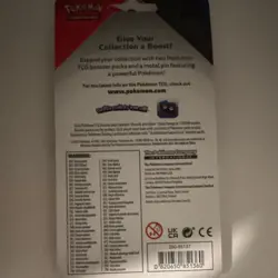 Pokemon TCG Evolving Skies+Chilling Rein Blister pack with Jirachi Pin - Image 2