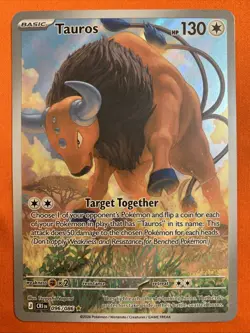 Pokemon Chaos Rising Taurus Illustration Rare 096/086 Near Mint English TCG NM - Image 1