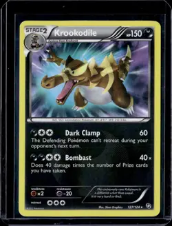 Pokemon Dragons Exalted Krookodile 127/124 - Image 1