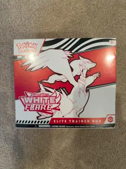Pokemon TCG White Flare ETB Elite Trainer Box NEW Factory Sealed - FAST SHIPPING - Image 1
