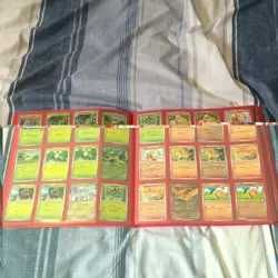 Part Complete Pokemon Destined Rivals Master Set Large Binder Folder Team Rocket - Image 3