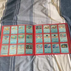 Part Complete Pokemon Destined Rivals Master Set Large Binder Folder Team Rocket - Image 5