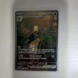 The Pokemon Company Pokemon TCG Sinistcha ex 210/167 SV06 SIR Holo EN 240 HP - Image 1