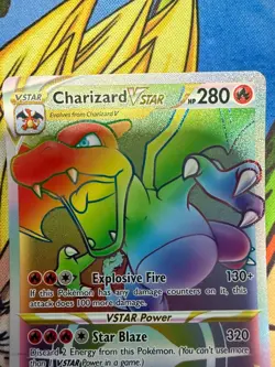 Charizard VSTAR (Secret) 174/172 Brilliant Stars Holo Pokemon - Image 2