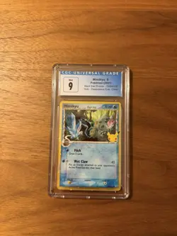 Pokemon TCG CGC 9 2021 SWSH Promo Mimikyu SWSH136 Delta Species Holo Eng - Image 1