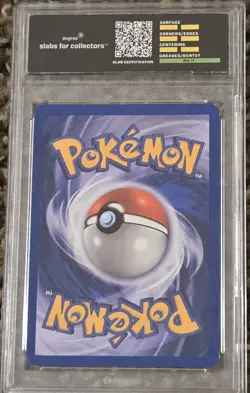 1999 POKEMON BASE SET UNLIMITED #4 CHARIZARD Degree graded 7 - Image 2