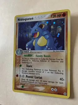 Pokemon Nidoqueen 9/112 EX FireRed & LeafGreen Holofoil Rare MP-LP - Image 2
