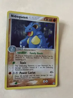 Pokemon Nidoqueen 9/112 EX FireRed & LeafGreen Holofoil Rare MP-LP - Image 3