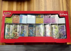 Pokemon Prismatic Evolutions 8 Mini-Tins with Promo Cards - Image 1