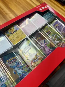 Pokemon Prismatic Evolutions 8 Mini-Tins with Promo Cards - Image 3
