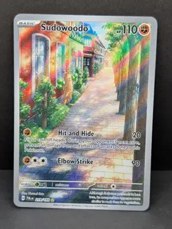 Sudowoodo 219/193 Sv02: Paldea Evolved Holo Art Rare Pokemon TCG - Image 1