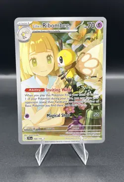 Lillie's Ribombee 164/159 Journey Together Illustration Rare- NM - Pokemon TCG - Image 1