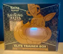*New* Pokemon TCG Shining Fates Elite Trainer Box ETB (Small Tear - See Pic) - Image 1