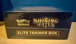 *New* Pokemon TCG Shining Fates Elite Trainer Box ETB (Small Tear - See Pic) - Image 4