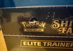 *New* Pokemon TCG Shining Fates Elite Trainer Box ETB (Small Tear - See Pic) - Image 5