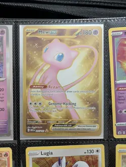 Mew ex 205/165 Scarlet & Violet 151 Hyper Rare Full Art Holo EN - Image 1