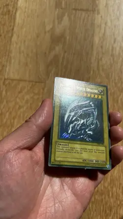 Yu-Gi-Oh! Blue-Eyes White Dragon, Faded, SDK-001, Ultra Rare - Image 4