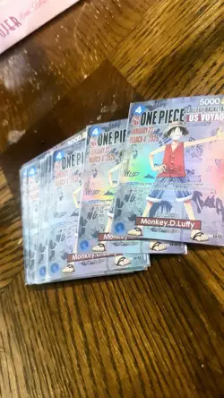 Bandai Namco One Piece Monkey D. Luffy Promo Holo US Voyage Promo - Image 1