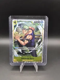 Bandai One Piece Card Game Roronoa Zoro OP15-113 Character 6000 Power Cost 4 - Image 1