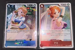 Nami OP15-086 Alt Art Foil Adventure on Kami’s Island Wedding Dress bonus cards - Image 2