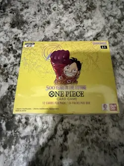 Bandai One Piece Card Game OP-07 500 Years in the Future English Booster Box - Image 1