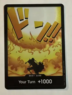 One Piece TCG DON!! Card Portgas D. Ace Devil Fruits Vol.2 DF-02 Promo - Image 1