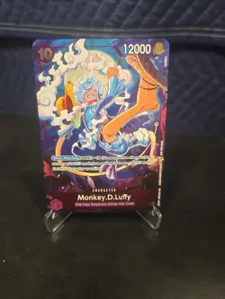 One Piece Monkey.D.Luffy P-099 Bandai Card Fest Exclusive Promo ENGLISH - Image 1