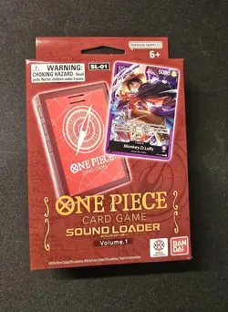 One Piece TCG Red Sound Loader Vol.1 - Monkey.D.Luffy (OP05-060) Promo SEALED - Image 1