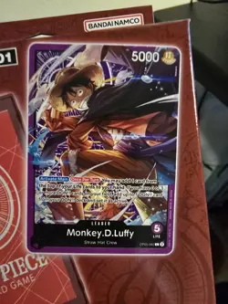 One Piece TCG Red Sound Loader Vol.1 - Monkey.D.Luffy (OP05-060) Promo SEALED - Image 3