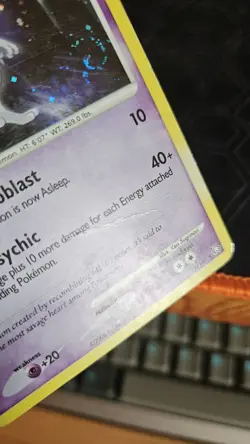 Mewtwo Holo Legends Awakened Rare Pokemon Card 11/146 MP - Image 2