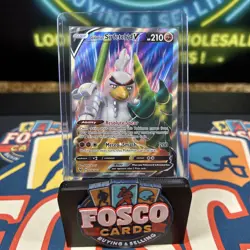 Galarian Sirfetch'd V 174/185 Full Art Ultra Rare Vivid Voltage Pokemon Card - Image 2