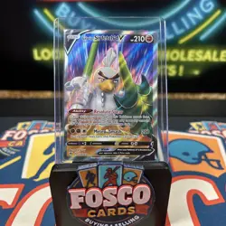 Galarian Sirfetch'd V 174/185 Full Art Ultra Rare Vivid Voltage Pokemon Card - Image 3